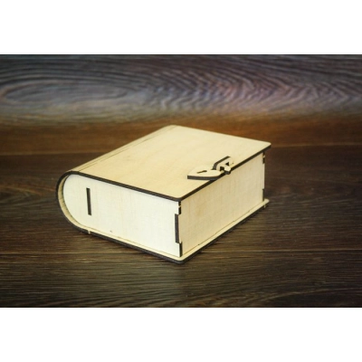 Подарочная коробка-книжка с замочком №2 (12*11*5) 1 шт.