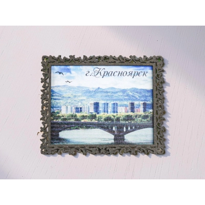 Магнит Красноярск №4. 1 шт.