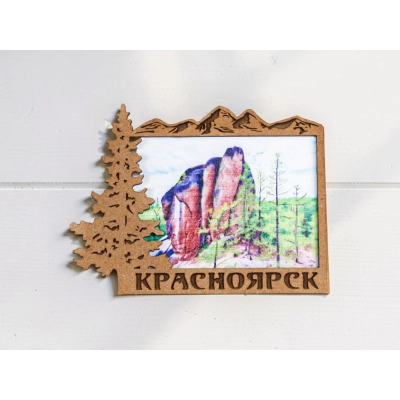 Магнит Красноярск №9. 1 шт.