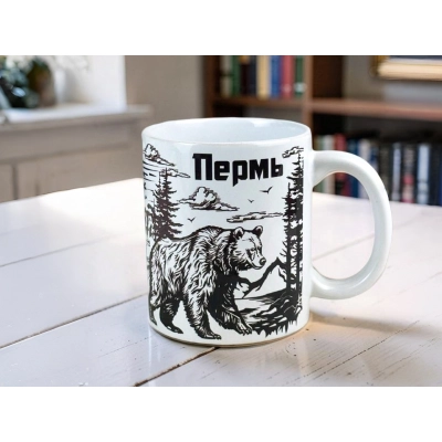 Кружка Пермь. Сила в характере. 1 шт.