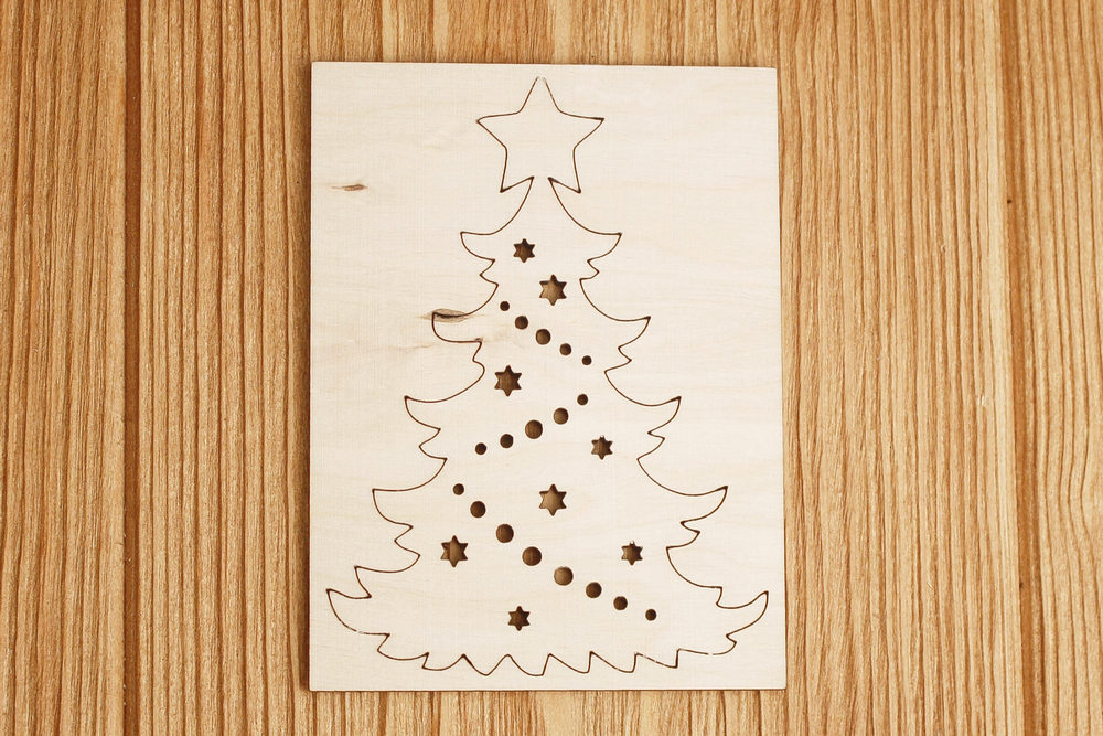 Заготовка для творчества. Чипборд "Ёлочка" (7*9,5) Фанера 3мм, неокраш.,1 шт. Заготовка для творчества. Чипборд "Ёлочка" (7*9,5) Фанера 3мм, неокраш.,1 шт.