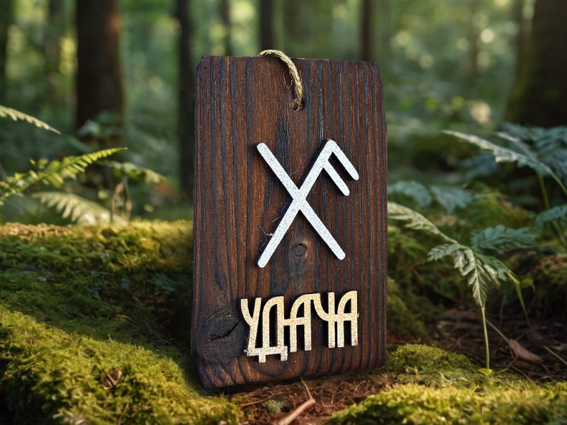 Сувенир-руна "Удача". 1 шт. Сувенир-руна "Удача". 1 шт.