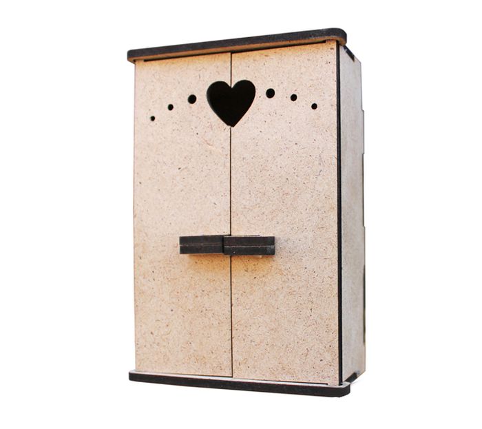 Заготовка для творчества..Шифоньер для кукольного домика (7,5*4,5*12) МДФ 3мм, неокраш.,1 шт. Заготовка для творчества..Шифоньер для кукольного домика (7,5*4,5*12) МДФ 3мм, неокраш.,1 шт.