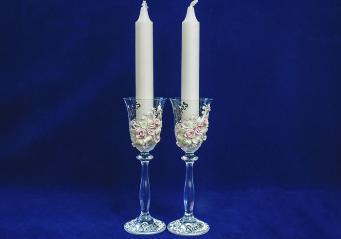 2 Свечи-ручной работы в подставке "Мечты о Париже"(Ǿ5,5см;выс.30см)(набор 2 шт) Розовый-салатовый 2 Свечи-ручной работы в подставке "Мечты о Париже"(Ǿ5,5см;выс.30см)(набор 2 шт) Розовый-салатовый