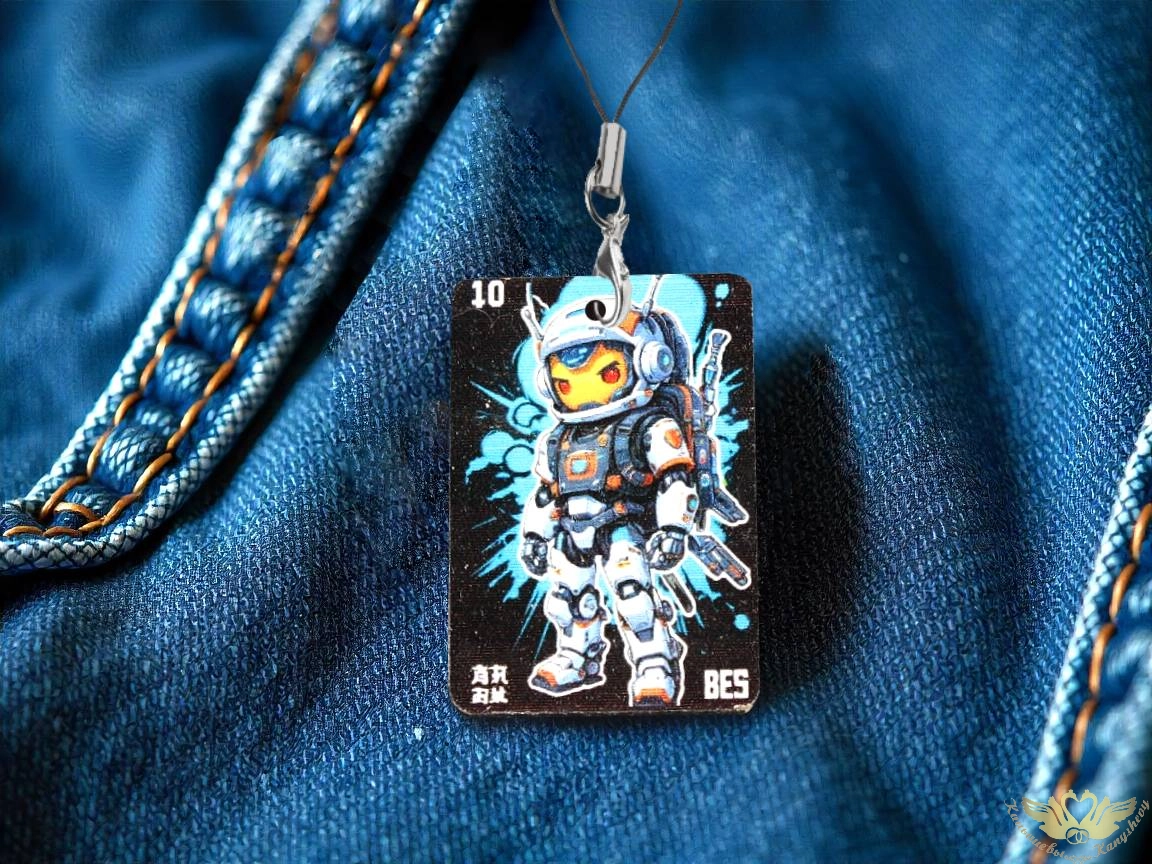 Брелок "Робот" 1 шт.