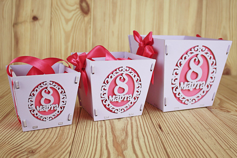 Набор подарочной упаковки "8 марта" (16*15,5*14; 12*12*10,5; 10*10,5*9) Сиреневый пастель-малиновый, Набор 3 шт. Набор подарочной упаковки "8 марта" (16*15,5*14; 12*12*10,5; 10*10,5*9) Сиреневый пастель-малиновый, Набор 3 шт.