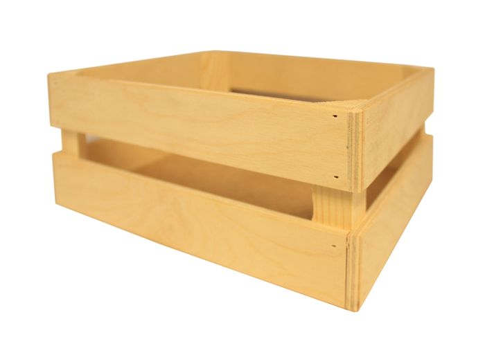 Ящик (22,5*19*10) Дерево, МДФ 3мм, неокраш., 1 шт. Ящик (22,5*19*10) Дерево, МДФ 3мм, неокраш., 1 шт.