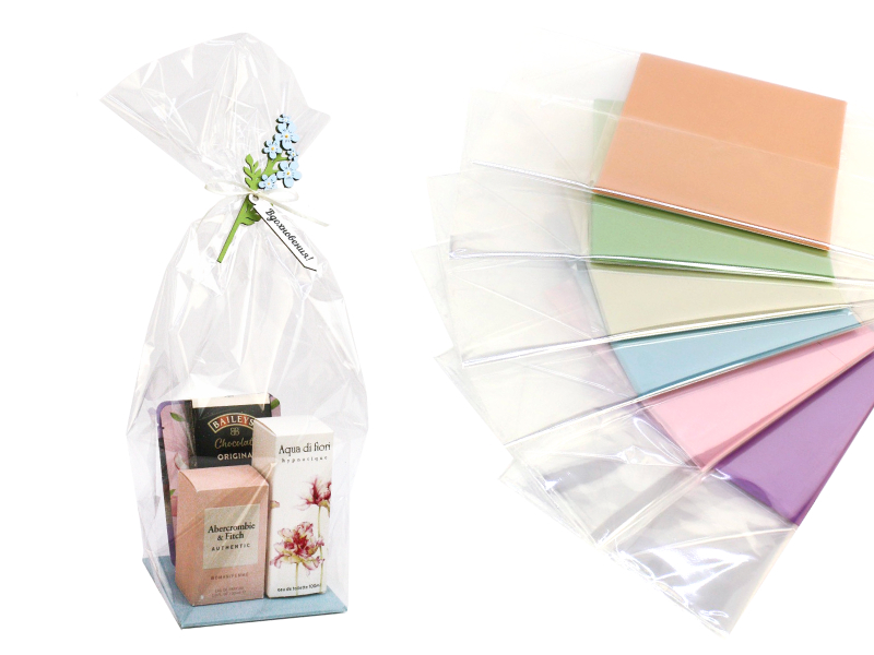 Пакет на жестком дне №1,5 с декором "Цветы" (дно 14*14; выс.53см) Картон, плёнка тонированная, оформл., Ассорти, Уп-12 шт. Пакет на жестком дне №1,5 с декором "Цветы" (дно 14*14; выс.53см) Картон, плёнка тонированная, оформл., Ассорти, Уп-12 шт.