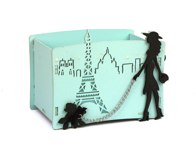 Подарочная упаковка "Ladi" (14*9*11) Тиффани пастель, 1 шт.