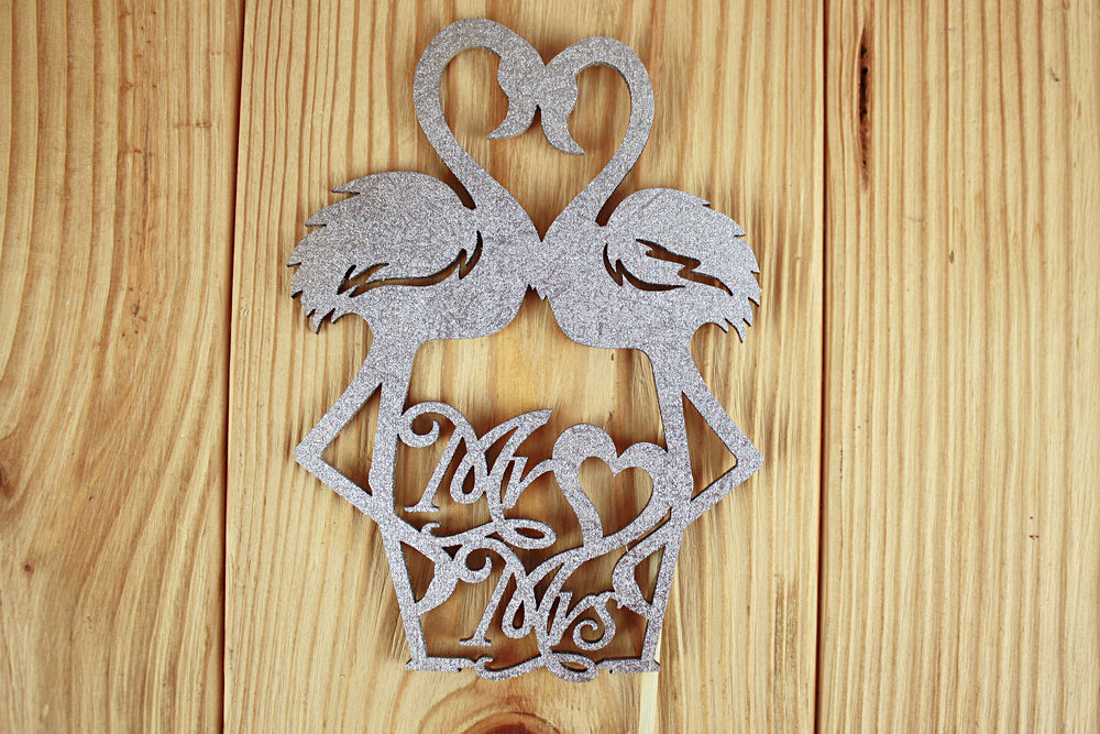 Топпер "Фламинго" (10*30) МДФ 3мм, окрашен. на шпажке, Серебро, Уп-10 шт. Топпер "Фламинго" (10*30) МДФ 3мм, окрашен. на шпажке, Серебро, Уп-10 шт.