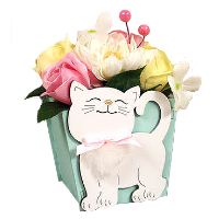 Букеты из мыльных цветов